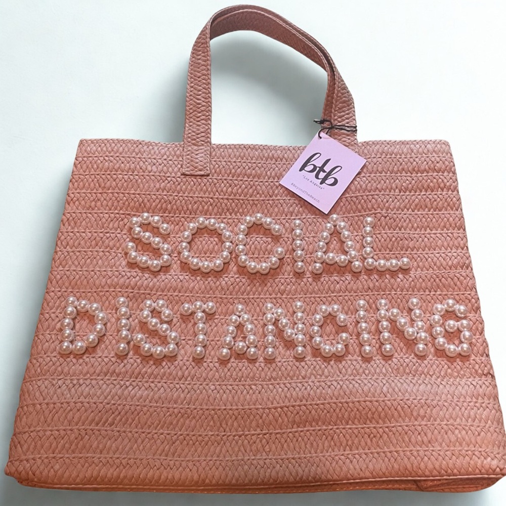 Adorable beach / park day tote bag